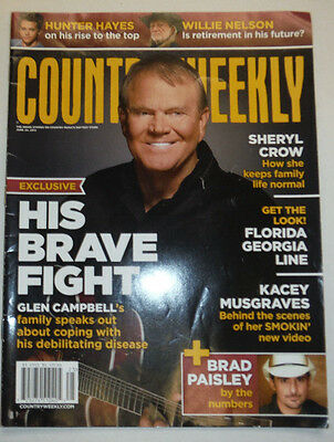 Country Weekly Magazine Glen Campbell & Sheryl Crow June 2013 022315r3