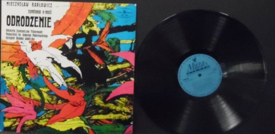 Mieczyslaw Karlowics Symfonia e-moll Odrodzenie SXL-1072 vinyl 010519LLE