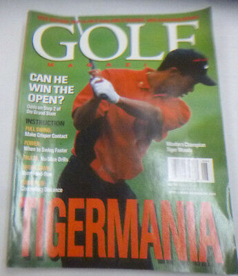 Golf Magazine Masters Champion Tiger Woods Tigermania June 1997 031414r