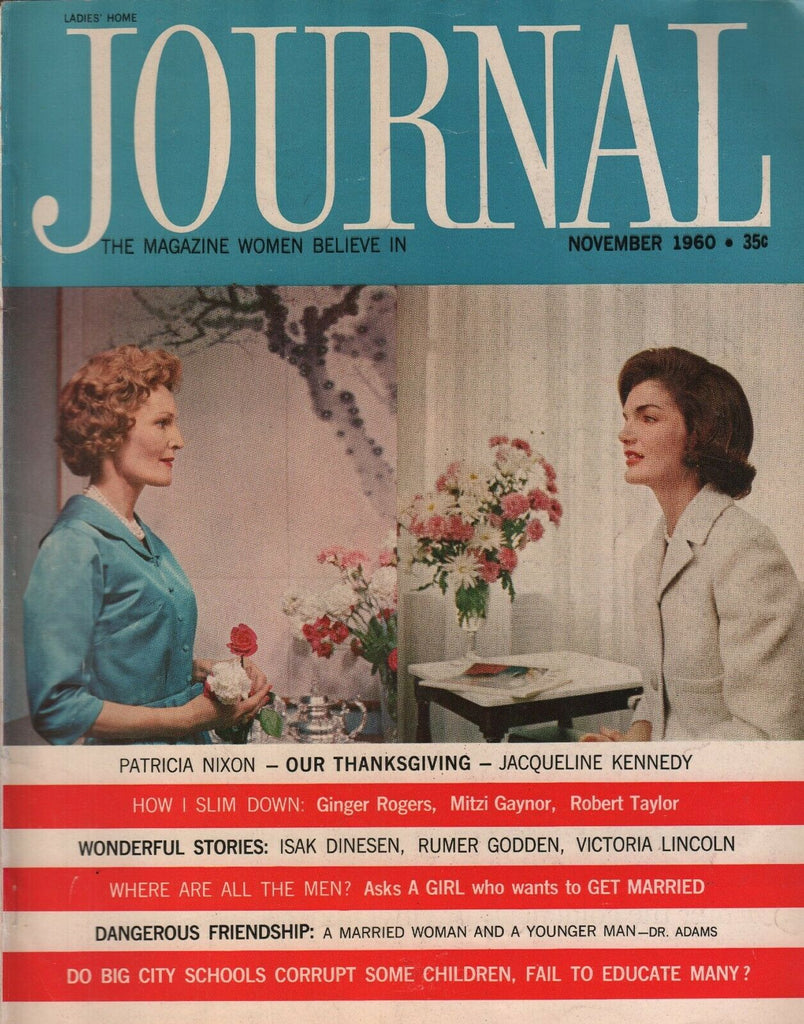 Ladies' Home Journal November 1960 Jackie Kennedy Patricia Nixon 093019AME2