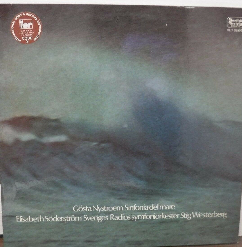 Gosta Nystroem Sinfonia del mare 33RPM SLT33207 012217LLE