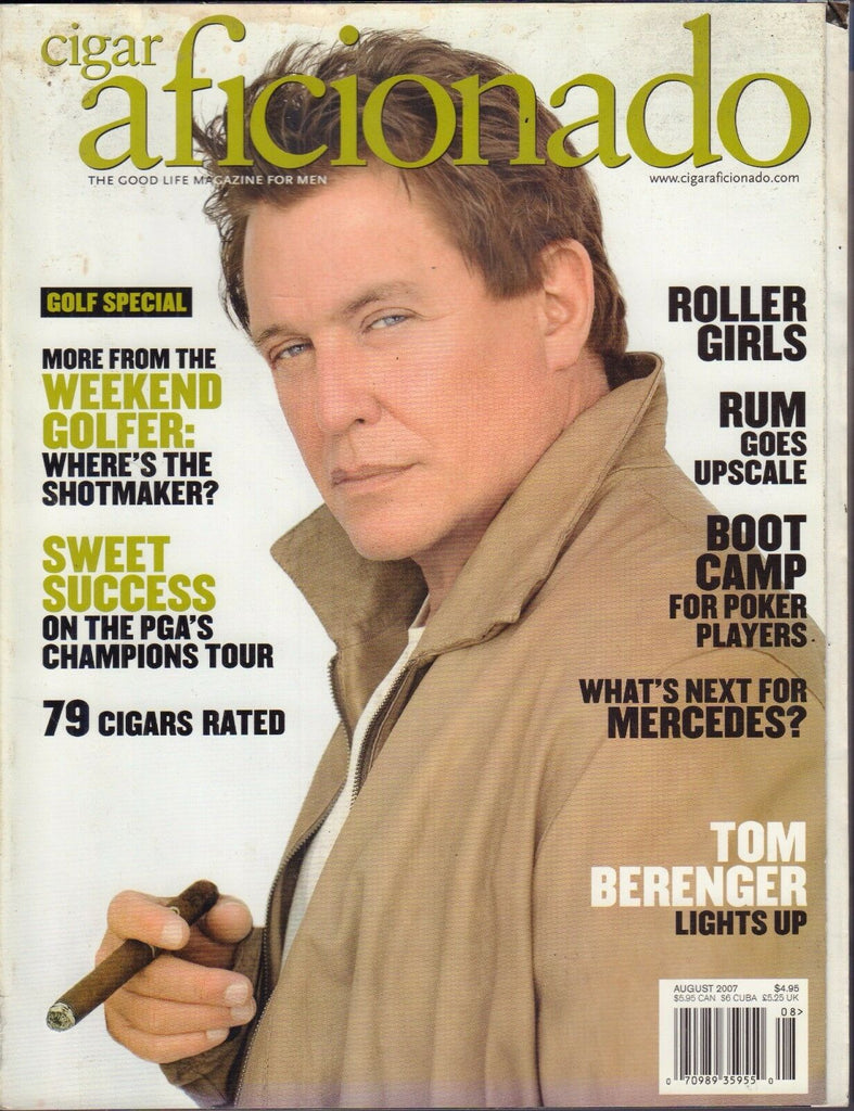 Cigar Aficionado August 2007 Tom Berenger Vg 010317DBE