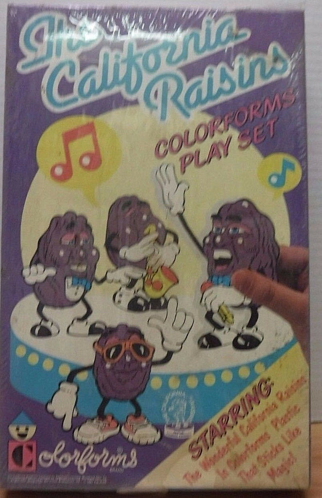 The California Raisins Colorforms Playset 031017DBT