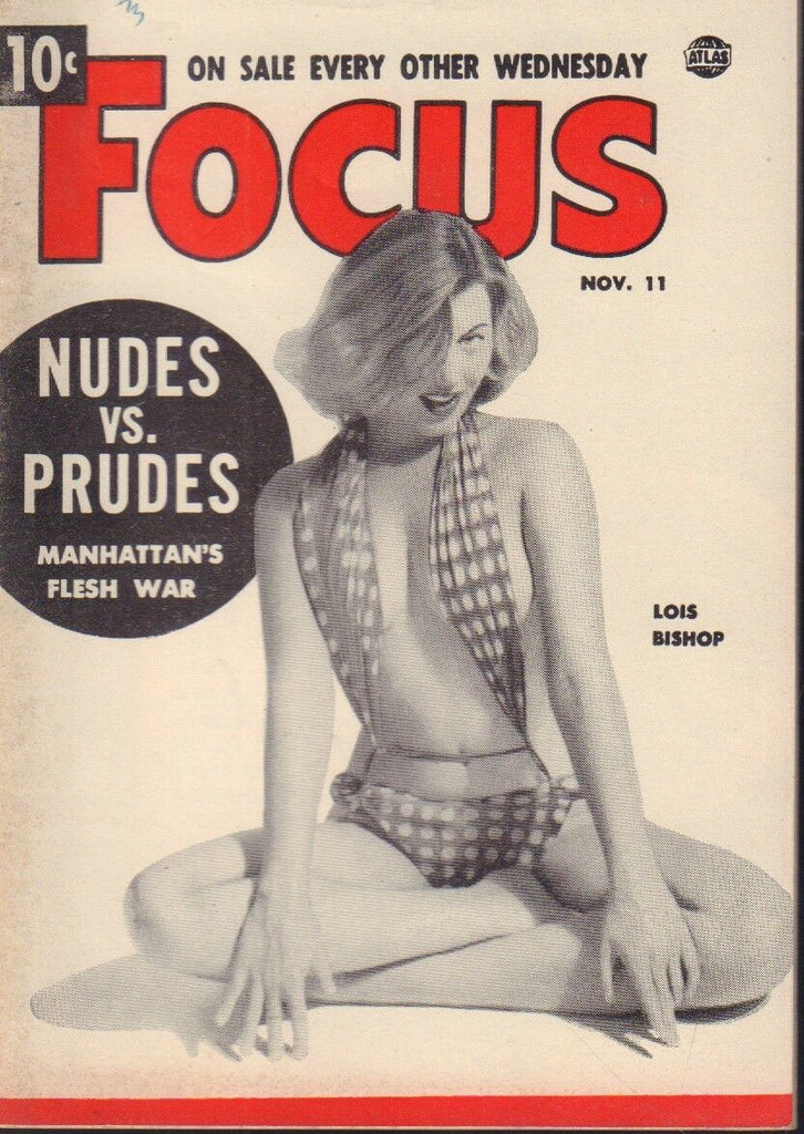 Focus Digest November 11 1953 Lois Bishop Cheesecake Pin Up 091318AME2