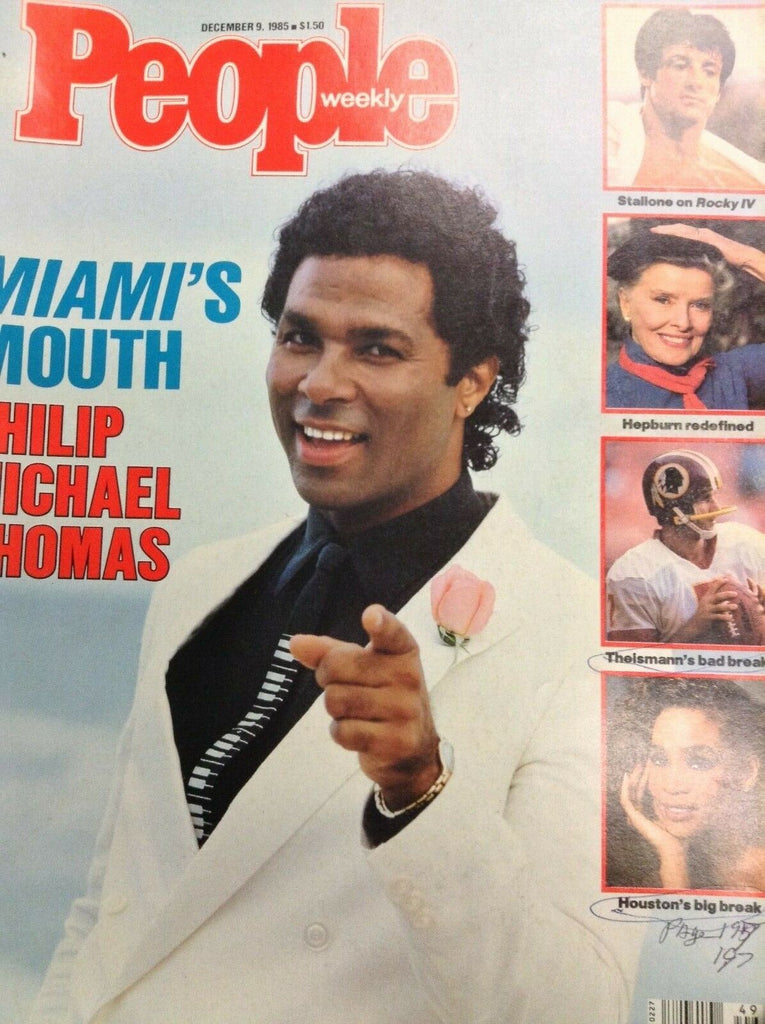 People Magazine Miami's Truth Philip Michael Thomas December, 9, 1985 012219nonr
