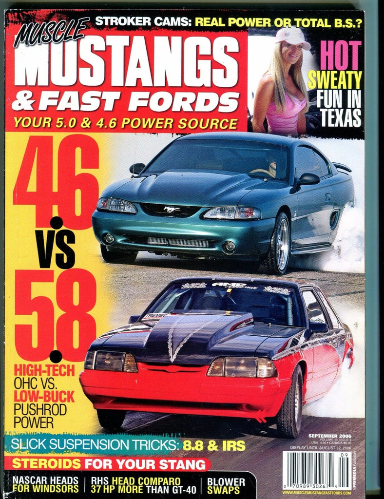 Mustangs & Fast Fords Magazine September 2006 High-Tech EX No ML 053017nonjhe