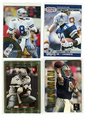 8 Card Cowboys Lot Troy Aikman Emmitt Smith Michael Irvin Nice Cards jh18