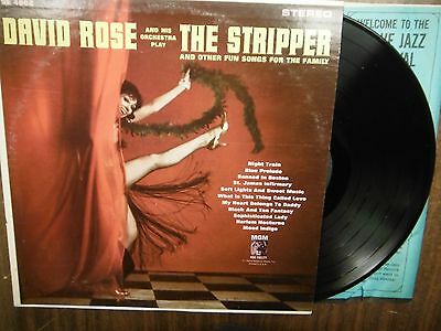 33 RPM Vinyl David Rose Plays The Stripper MGM ST90534 010815SM
