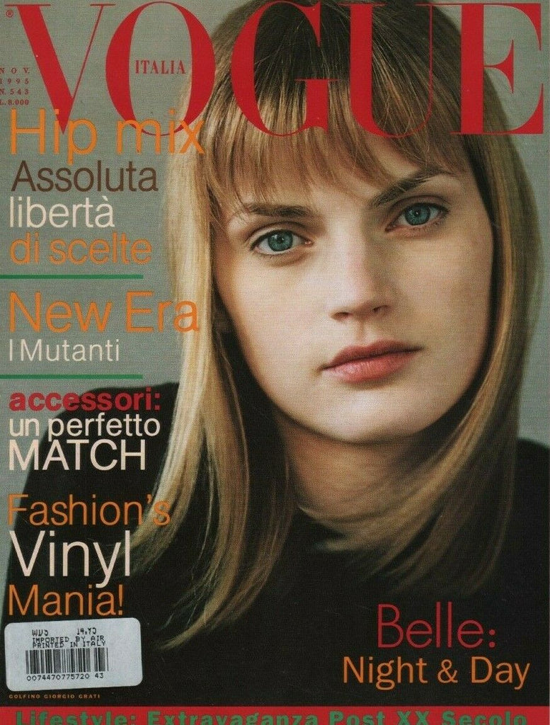 Vogue Italia November 1995 Belle Galfino Girogio Grati 062019DBE2