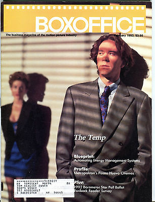 Box Office Magazine January 1993 The Temp Timothy Hutton EX 040516jhe
