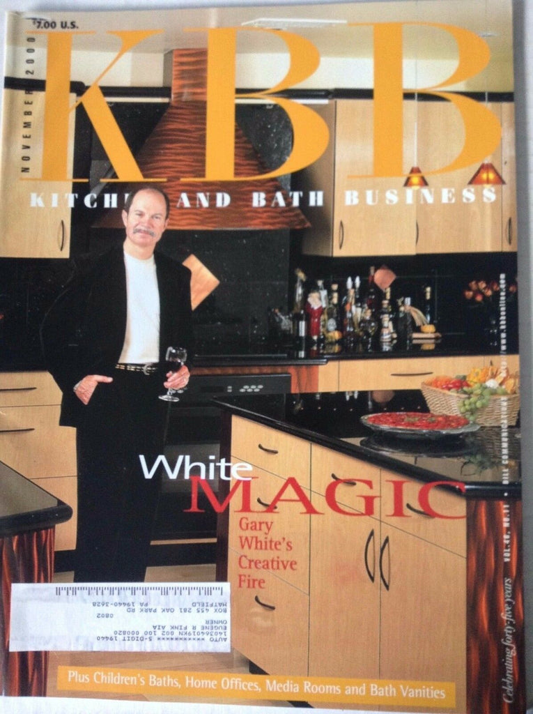 KBB Architect Magazine Gary White November 2000 082017nonrh3
