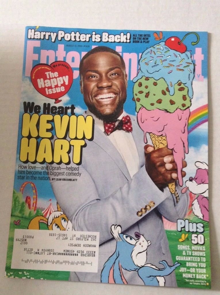 Entertainment Weekly Magazine Kevin Hart Harry Potter August 12 2016 022917NONRH