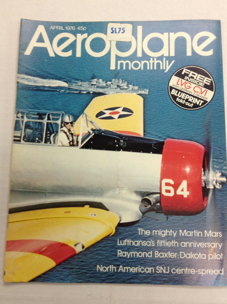 Aeroplane Monthly Aviation Magazine Mighty Martin Mars April 1976 121416R