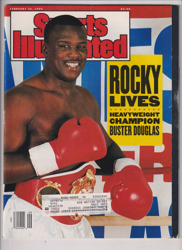 Sports Illustrated Buster Douglas Rocky Lives February 26, 1990 011820nonr