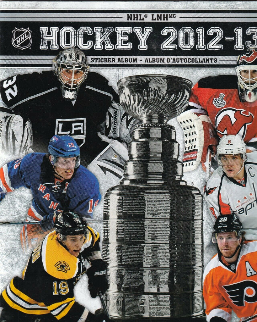 NHL Hockey 2012-13 Sticker Album UNUSED 080719nonr