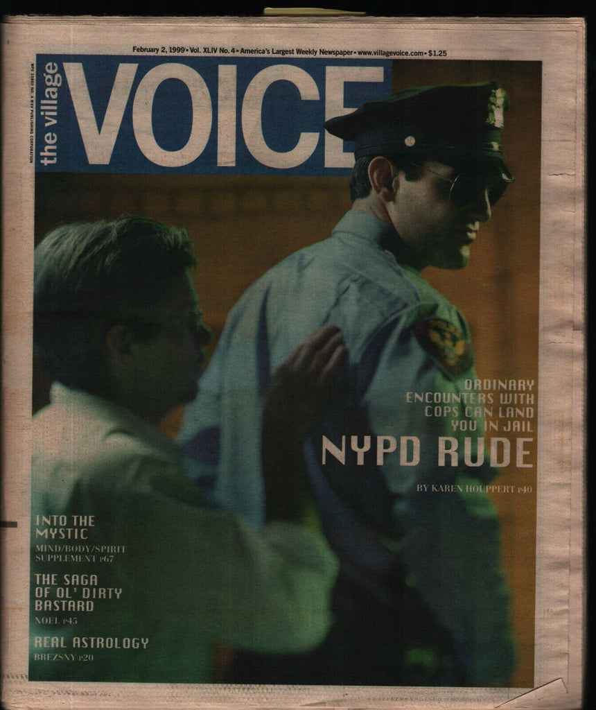 The Village Voice NYC February 2 1999 Barry Walters Mike Rubin NYPD 022421ame2