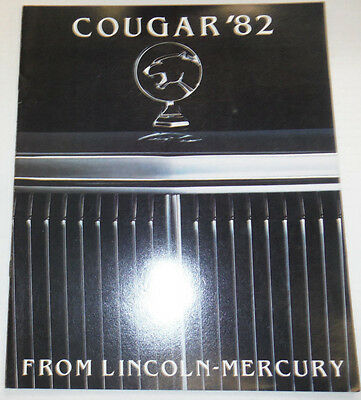 Lincoln Mercury Magazine Cougar 1982 122614R