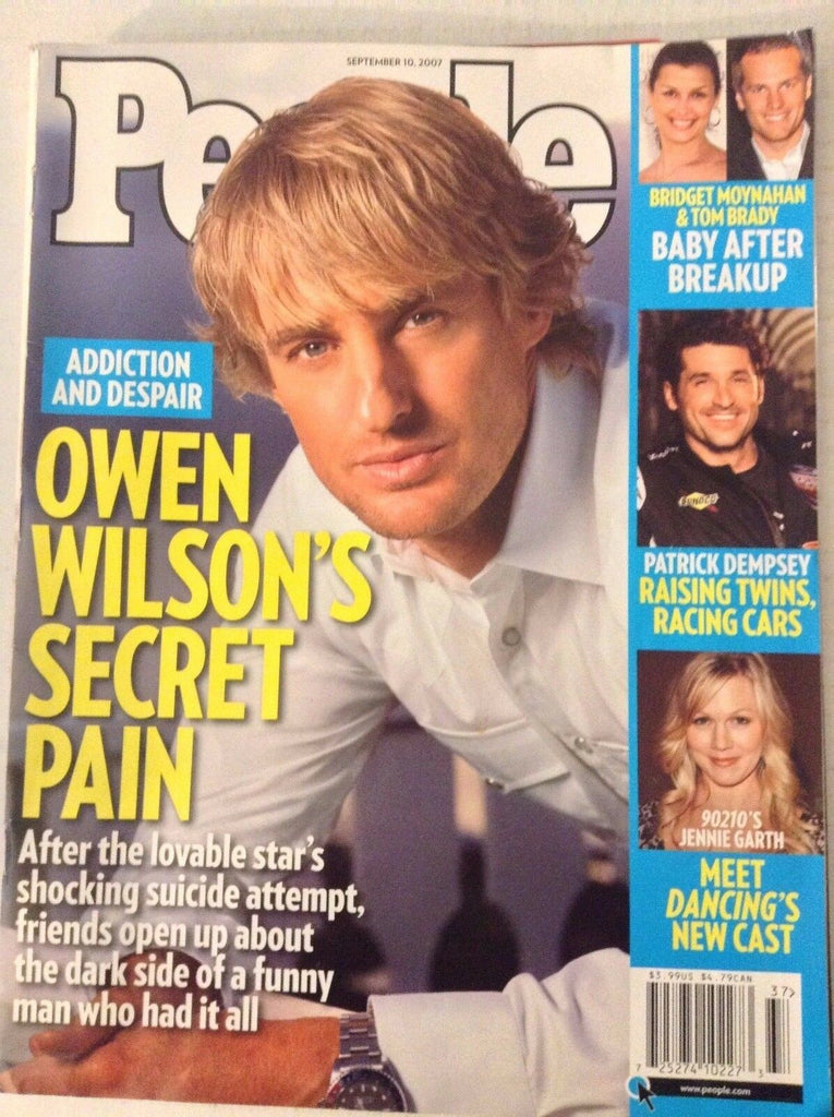 People Magazine Owen Wilson's Secret Pain September 10, 2007 081017nonrh3