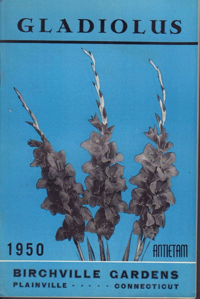 Gladiolus Birchville Gardens 1950 Booklet 080717nonjhe