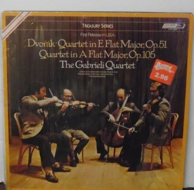Dvorak: String Quartet in E Flat Major Op. 51 vinyl 1976 100818LLE