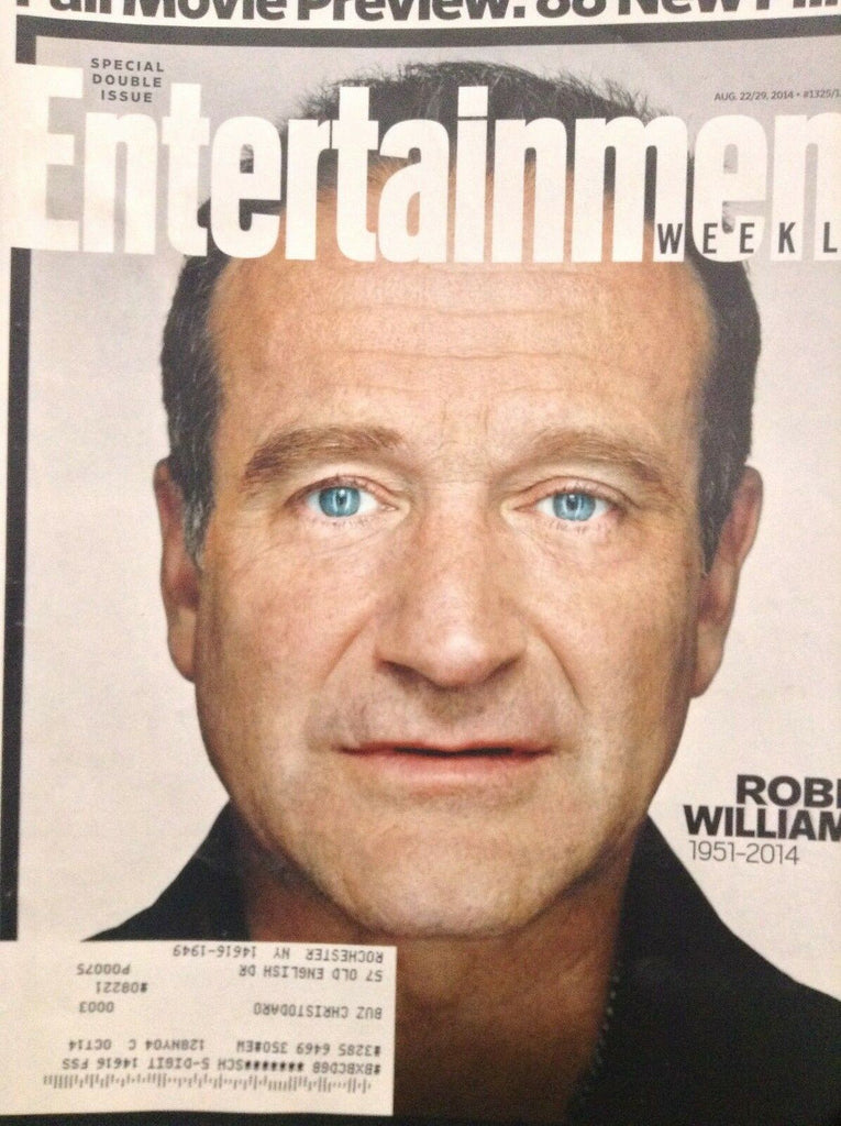 Entertainment Weekly Magazine Robin Williams August 29, 2014 122817nonrh