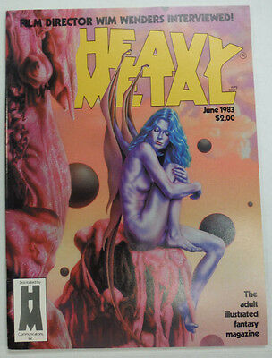 Heavy Metal Magazine Spacehunter & Doomscult June 1983 060315R2
