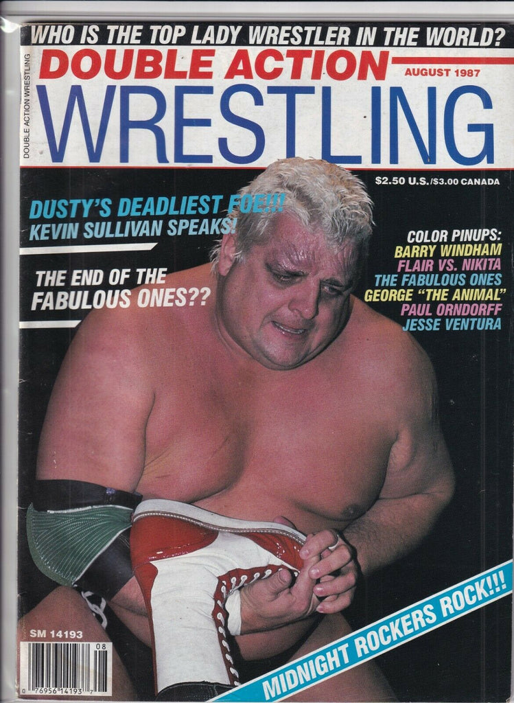 Double Action Wrestling Dusty Rhodes Kevin Sullivan August 1987 091719nonr