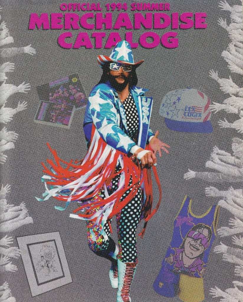 WWF Merchandise Catalog Randy Savage 1990s 043019nonr