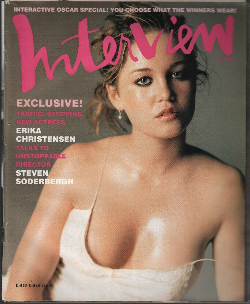 Interview Fashion Magazine April 2001 Erika Christensen 100219AME2