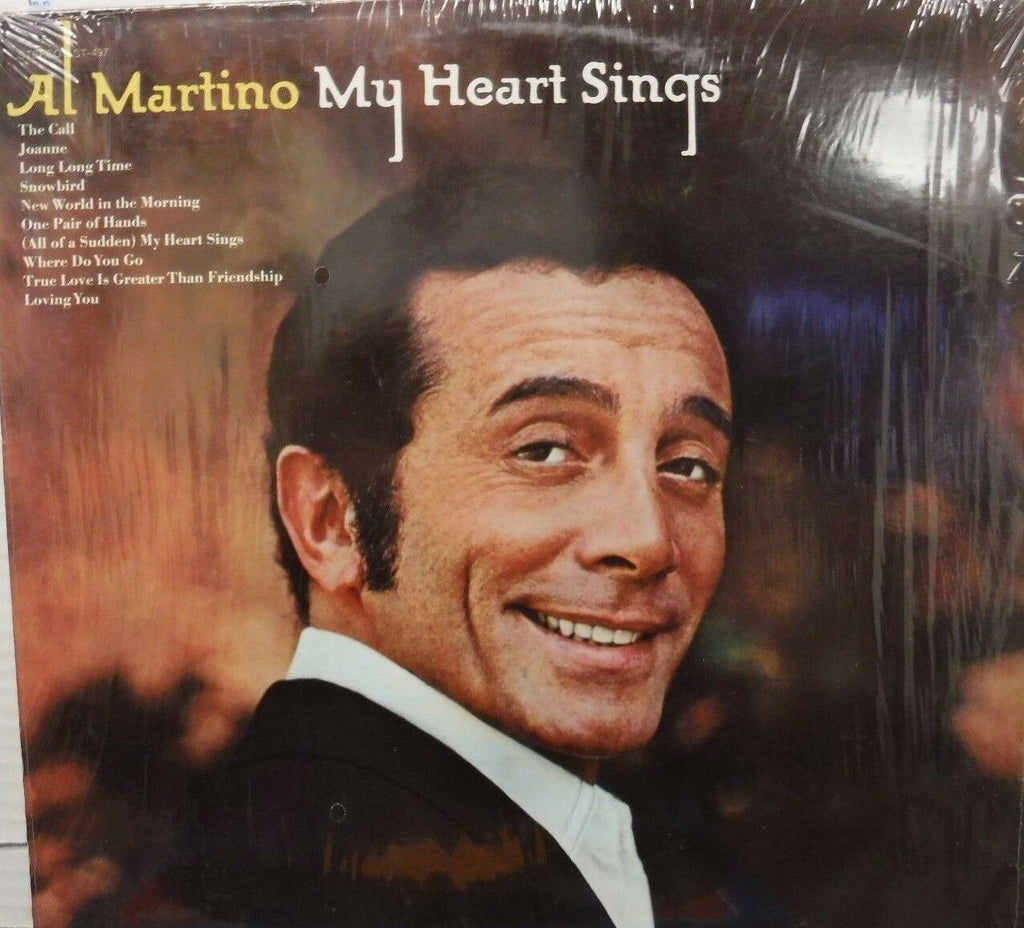 Al Martino My Heart Sings 33RPM ST-497 with SW 011617LLE