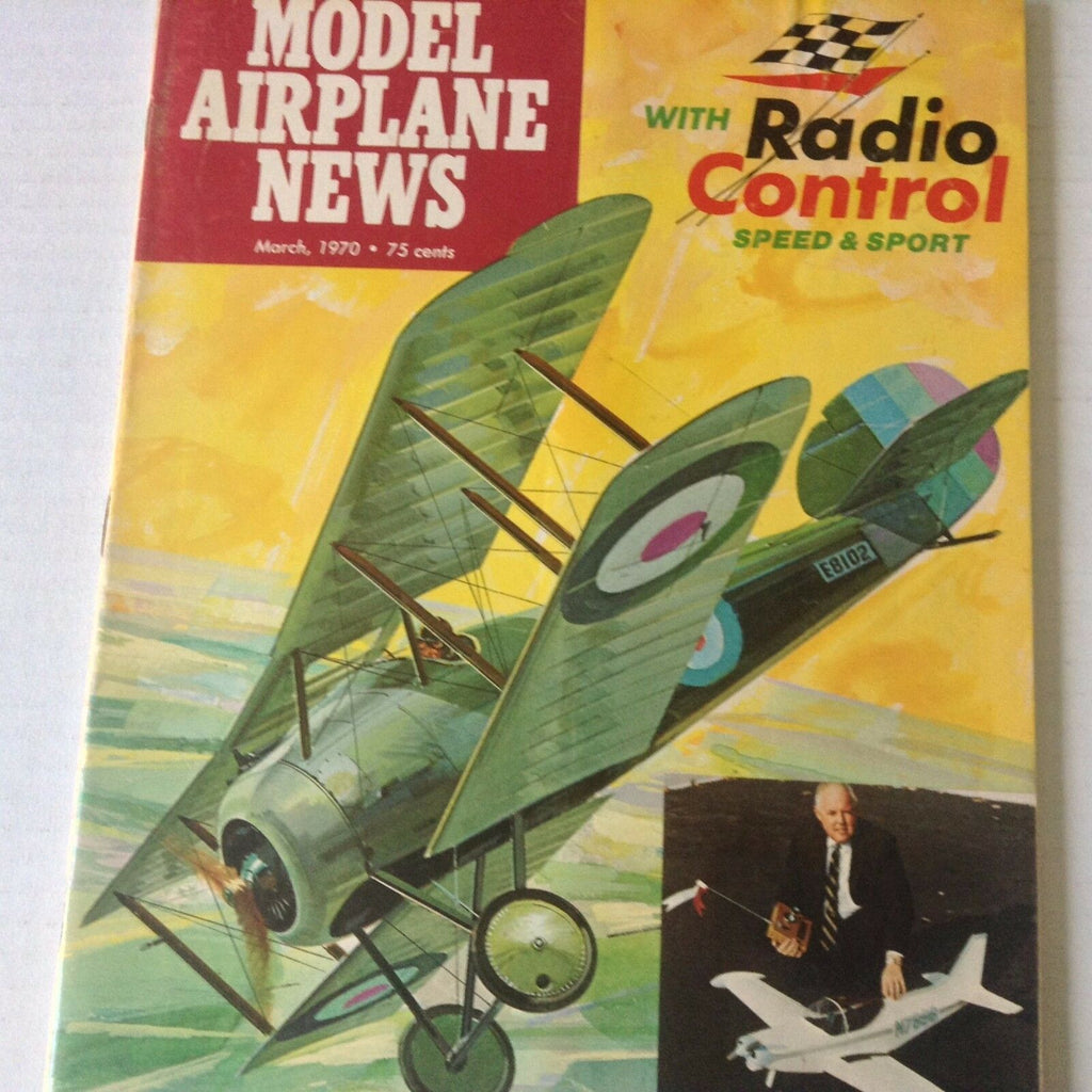 Model Airplane News Magazine Tigre Rat Bitty Bellanca March 1970 071917nonrh