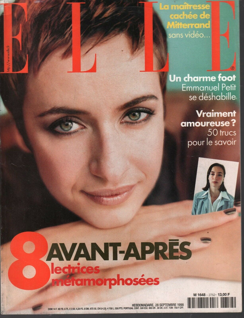 Elle French Fashion Magazine September 28 1998 Sandra Bullock 090820ame