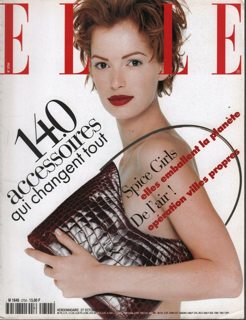 Elle French Fashion Magazine 27 Octobre 1997 The Spice Girls 091819AME