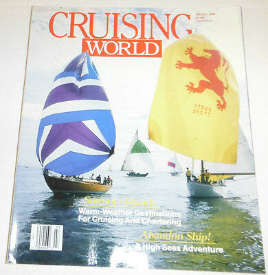 Cruising World Magazine Warm Weather Destinations March 1990 080214R