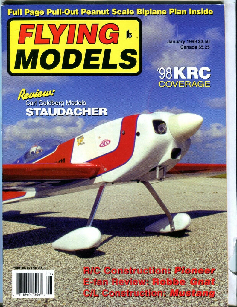Flying Models Magazine January 1999 Staudacher EX No ML 040717nonjhe