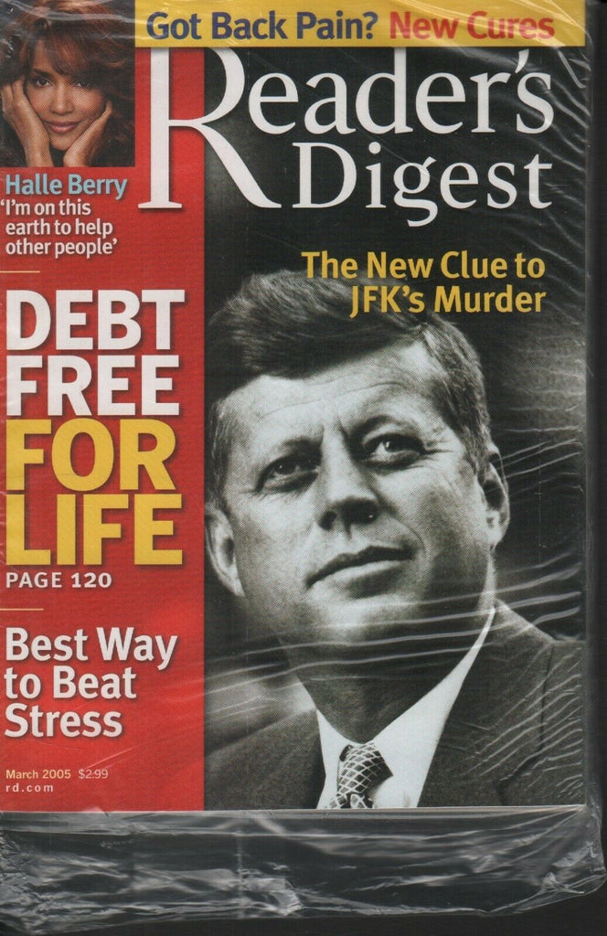 Reader's Digest March 2005 John F Kennedy Halle Berry 061719AME