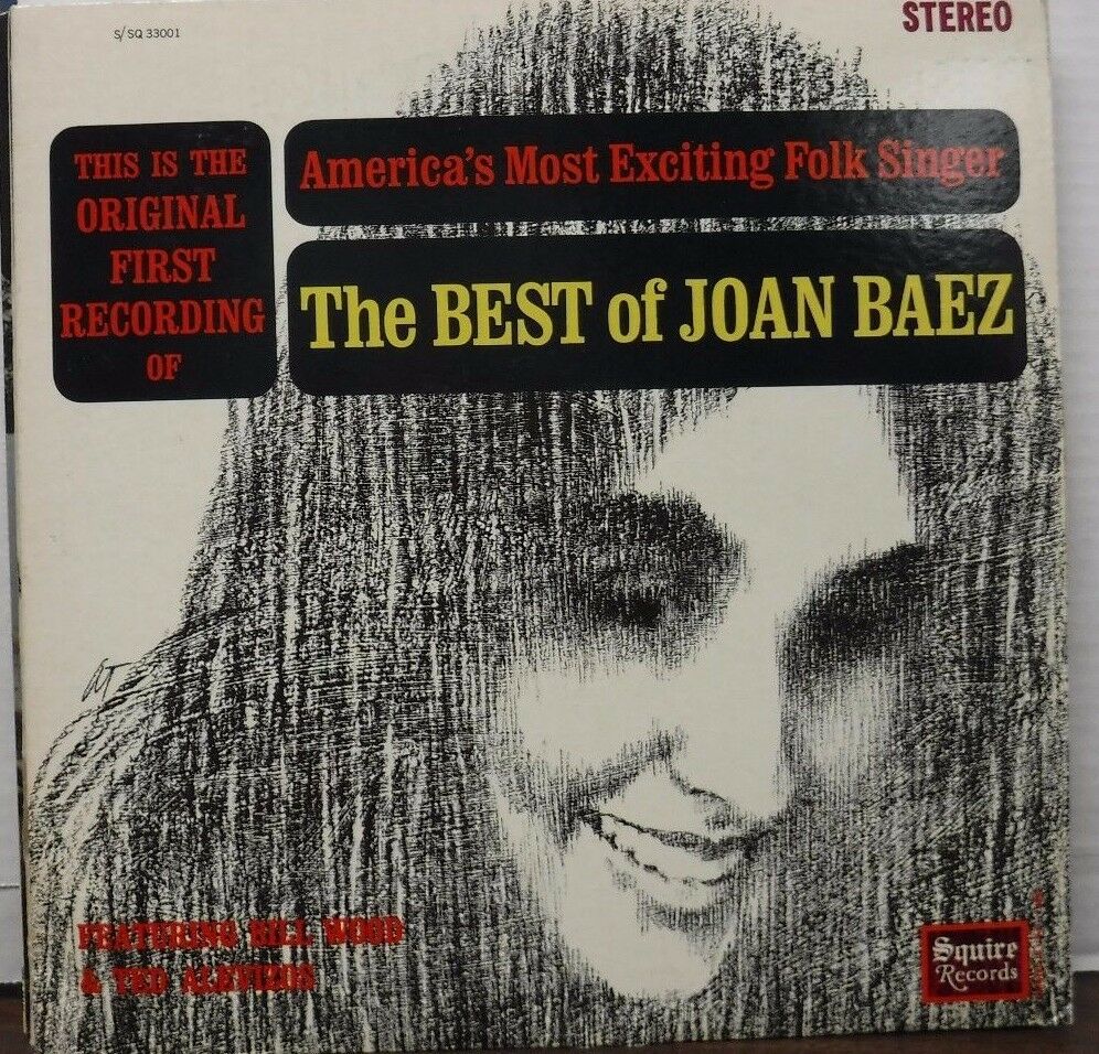 The Best of Joan Baez 33RPM SSQ-33001 010217LLE