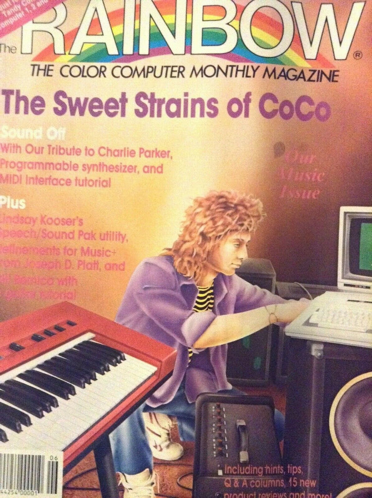 Rainbow Computer Magazine Strains Of CoCo June 1987 020219nonrh