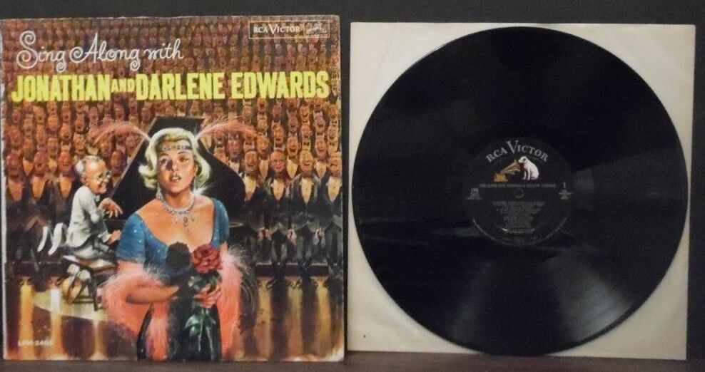 Sing along with Jonathan and Darlene Edwards vinyl LPM2495 010619LLE