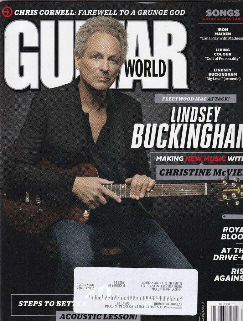 Guitar World Mag Lindsey Buckingham August 2017 100219nonr