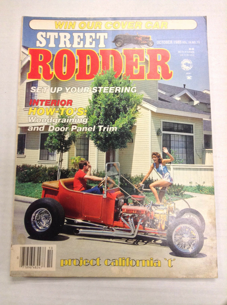 Street Rodder Magazine Set up Your Steering October 1985 031017NONRH