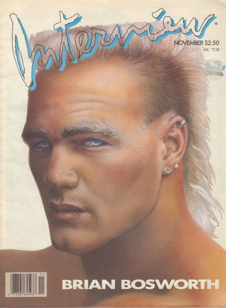 Interview November 1987 Brian Bosworth Bruce Weber 010719DBE