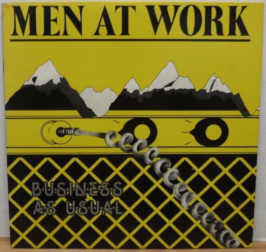 Men At Work Business As Usual FC 37978 Columbia B33rpm 081517DBE