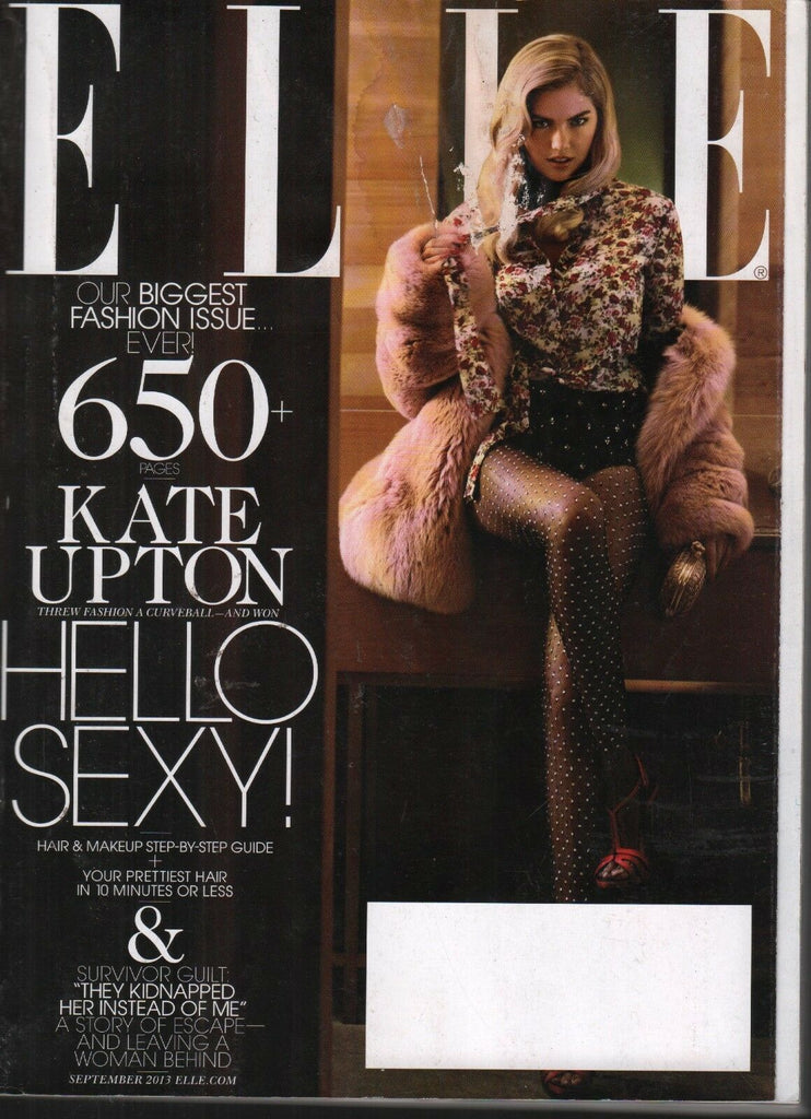 Elle September 2013 Kate Upton Fashion Magazine 101118AME
