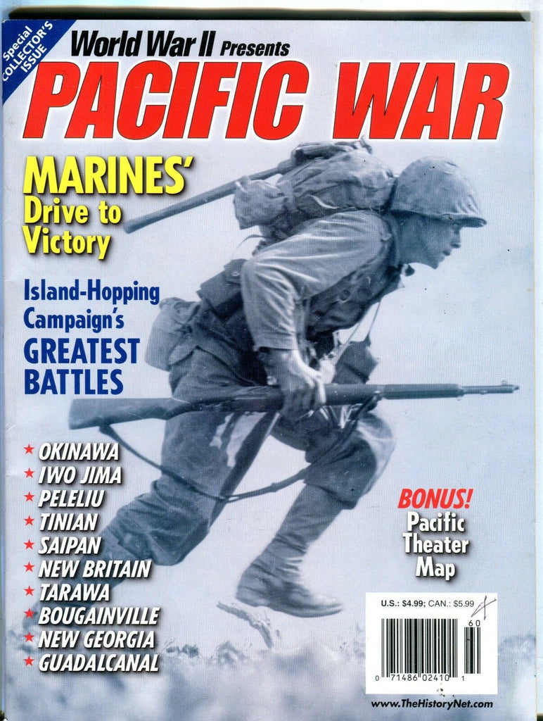 World War II Pacific War Magazine Marines' Drive To Victory EX No ML 100316jhe