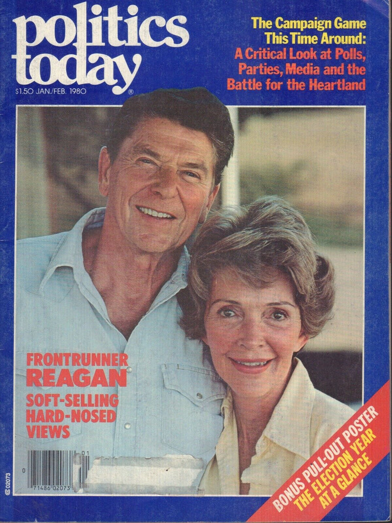 Politics Today January February 1980 Ronald Nancy Reagan 082918AME
