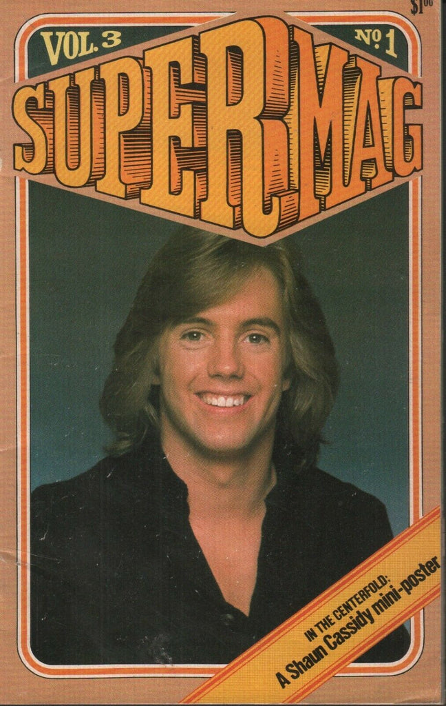 Supermag VOl 3 #1 1978 Shaun Cassidy & The Bee Gees 061719AME