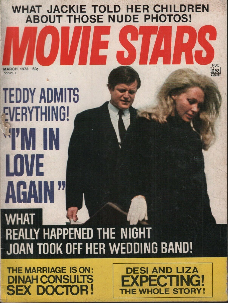 Movie Stars March 1973 Teddy Kennedy Joan Kennedy 062019AME