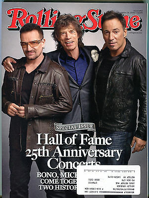 Rolling Stone Magazine November 26 2009 Bono Mick Jagger EX 032216jhe