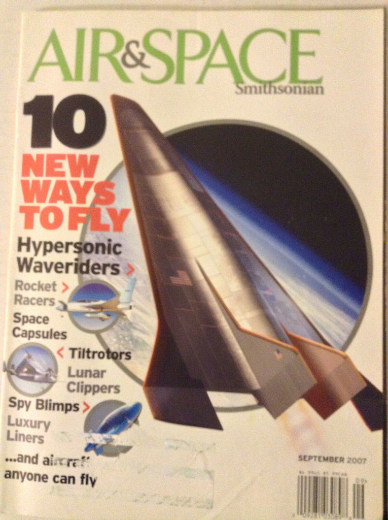 Air & Space Magazine 10 New Ways To Fly Waveriders September 2007 081017nonrh